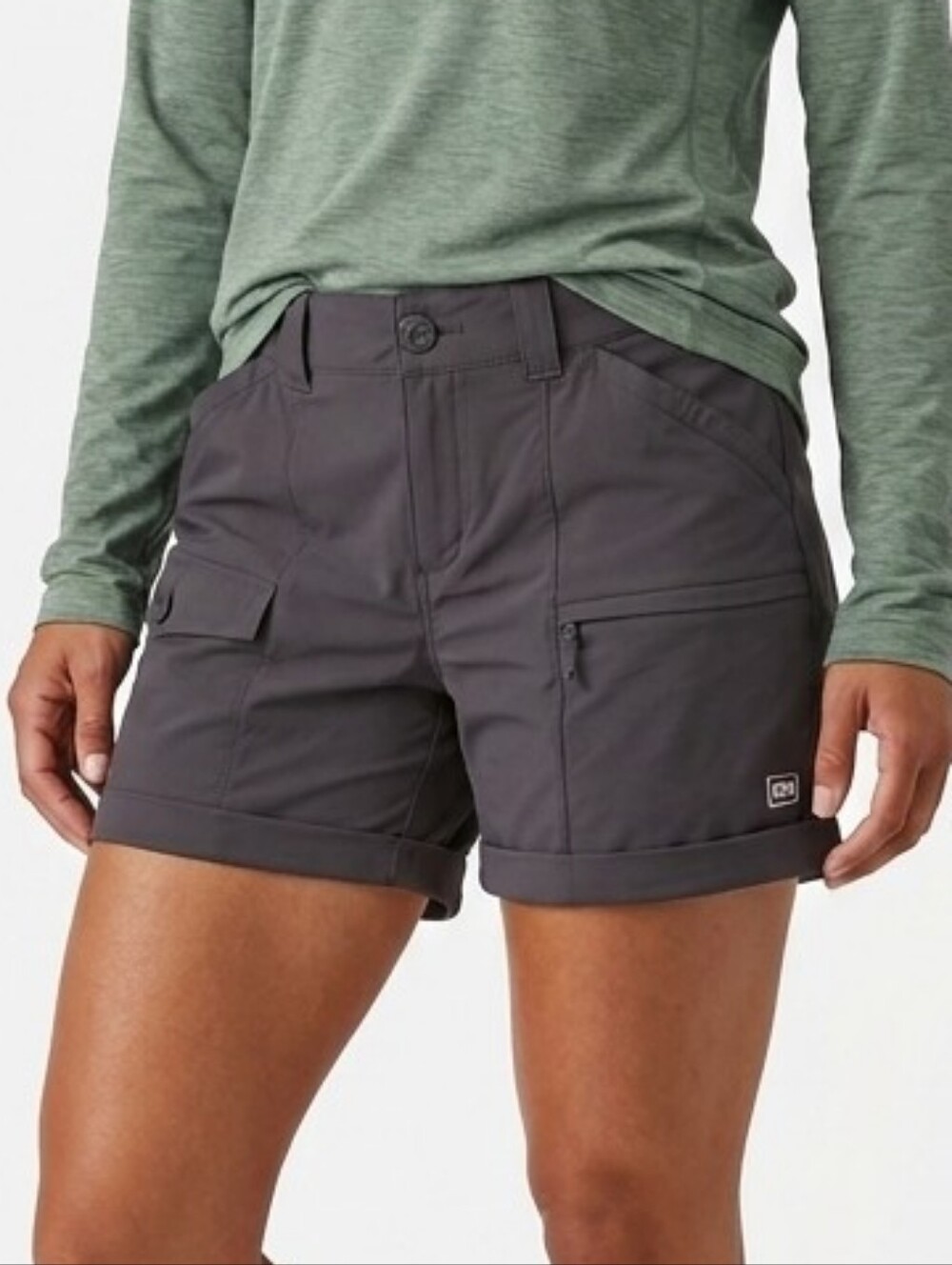 Helly Hansen hiking shorts fitted dark grey large